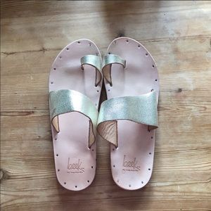 Beek Finch Platinum Sandals